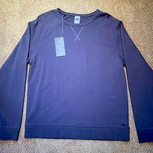 Men’s Twill Terry Crew - Darker Androsia Slate - Size M